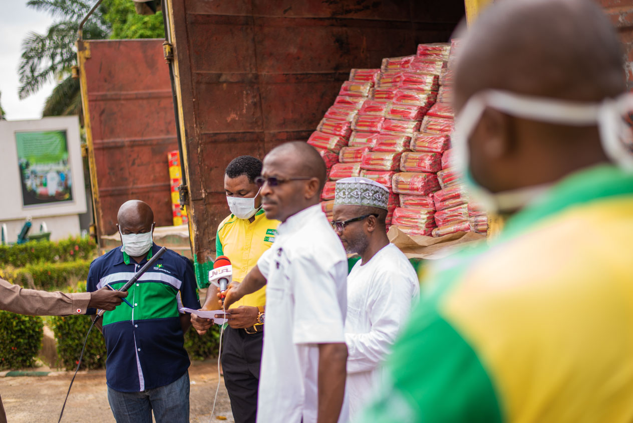 TFMN Covid relief in kaduna