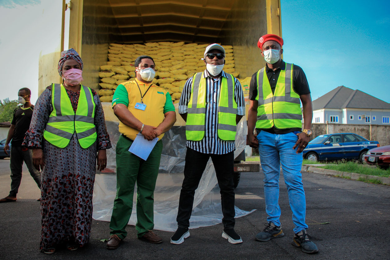 FMN COVID food relief images